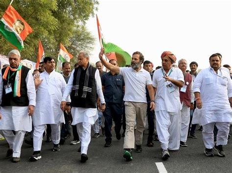 Rahul Gandhis Bharat Jodo Yatra Resumes From Rajasthans Bundi