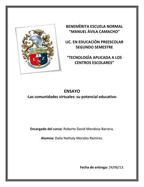 Las Comunidades Virtuales En Su Potencial Educativo Pdf Descarga