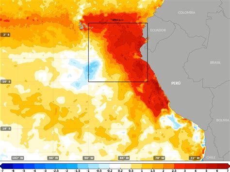 Fenómeno El Niño Temperatura Superficial del Mar alcanzó en julio los