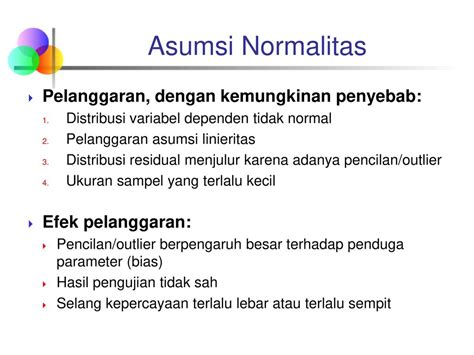 EKONOMETRIKA Pertemuan 10 Pengujian Asumsi Asumsi Klasik Bagian 1