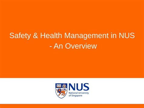 Pdf Safety And Health Management In Nus An · Pdf Filerequirements Of