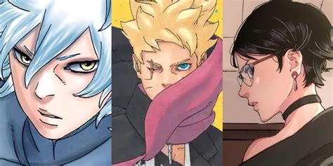 Boruto Reveals New Team 7 Character Designs