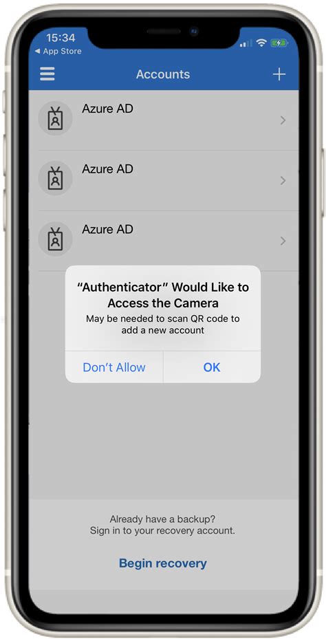 Microsoft Authenticator App Setup As The Authentication Method Ios Iphone Ipad Mobile