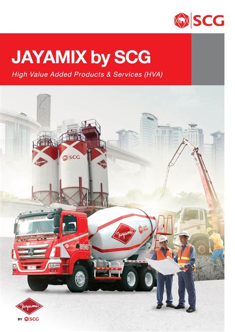 jayamix  scg high values added products service