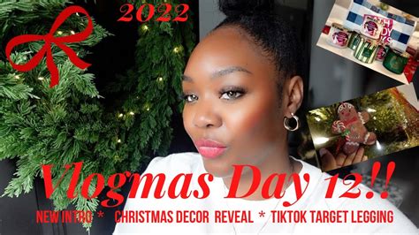 Vlogmas Day 12 New Intro Trying The Tiktok Famous Target Leggings