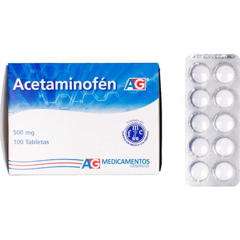 Acetaminofen 500 Mg Intercomercial Medica