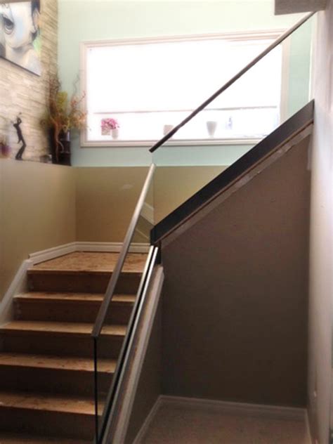 Interior Glass Railing Systems Staircase Toronto By Glass Canada