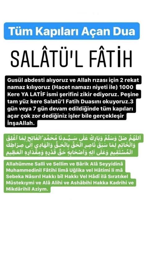 Épinglé par Kuran ve Hadis sur salavat şerif