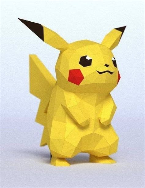 Pokemon Pikachu Papercraft Artofit
