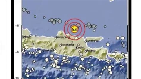 Gempa M 66 Di Tuban Bikin Warganet Pusing Dikirain Asam Lambung Naik