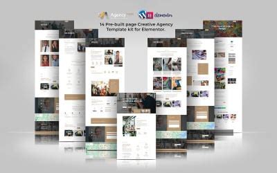 Creagraph Premium Digital Agency Elementor Template Kit