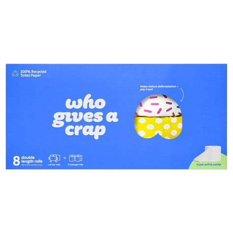 Who Gives A Crap Classic Soft Double Length Toilet Roll Ocado