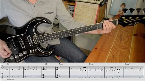 Serge Gainsbourgjc Vannier Ah Melody As Played By Dave Richmond Bass Cover With Tabs Youtube