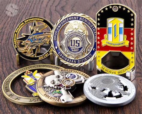 Custom Spinner Coin Signature Coins