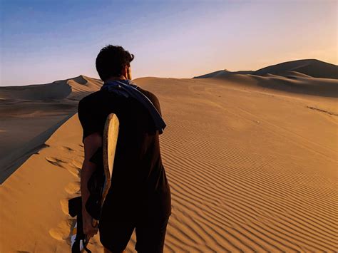 Sandboarding In Peru Sandboarding