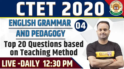 Ctet English Grammar Pedagogy By Sanjeev Sir Class