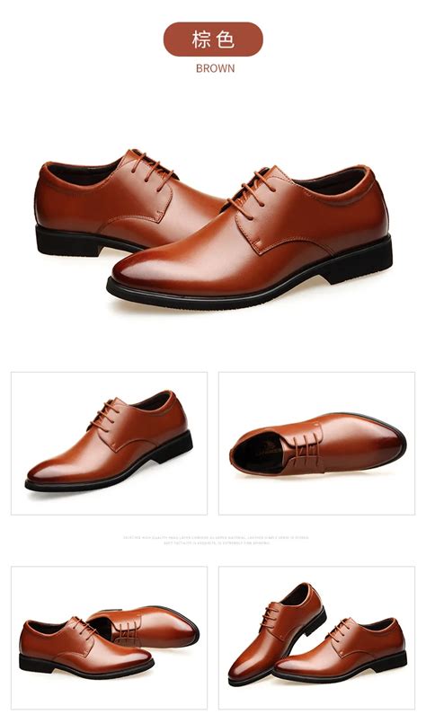 2022 New Arrival Mens Black Genuine Leather Wedding Shoes Rubber Sole Dress Shoes And Oxford