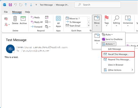 How To Recall An Email In Outlook Step By Step Instructions IONOS UK