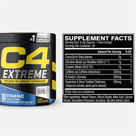 Have Explosive Workouts Thanks To C4 Extreme Pre Workout Powder