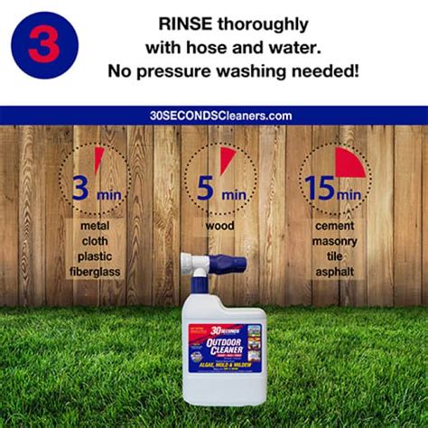 30 Seconds 64 Oz Outdoor Ready To Spray Cleaner 100531438 The Home Depot