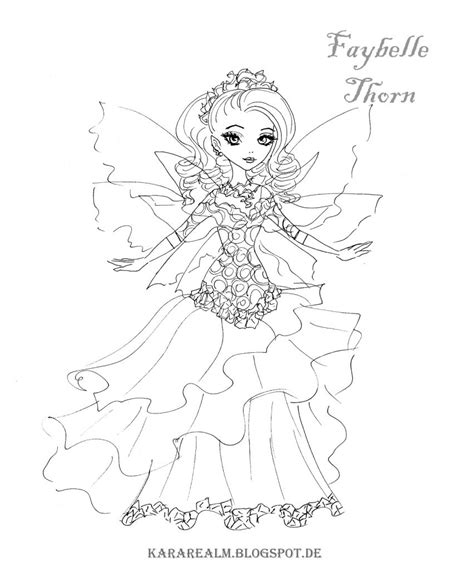 Ever After High Dragon Games Coloring Pages At Free