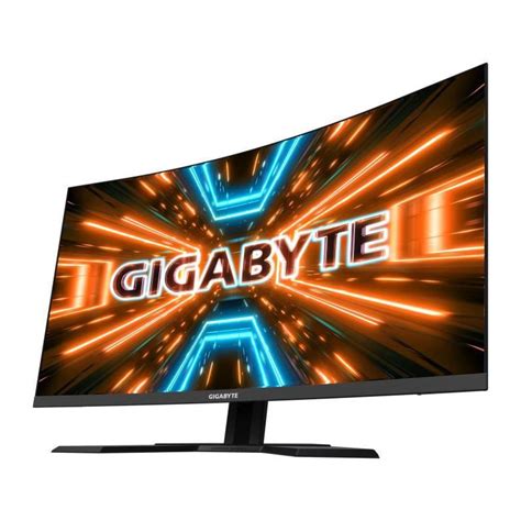 Ecran Pc Gamer Incurvé Gigabyte G32qc A 31 5 Qhd Dalle Va 1 Ms 165 Hz 2 X Hdmi