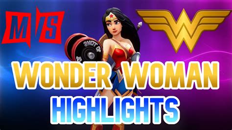 Wonder Woman Is Insane Multiversus Montage Combo Video Youtube