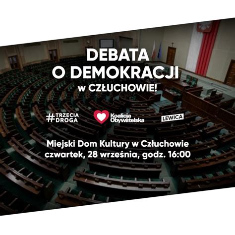 Radio Weekend Fm Dzi Debata O Demokracji W Cz Uchowie