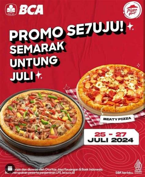 Promo Pizza Hut X Bca Beli Gratis Berlaku Juli Jangan