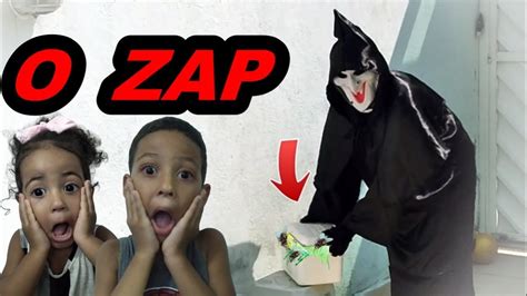 O ZAP INVADIU A NOSSA CASA E DEIXOU UMA CAIXA MISTERIOSA YouTube