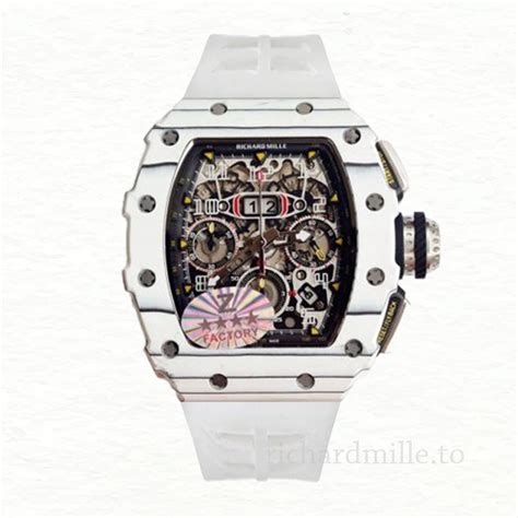 Richard Mille Rm Rubber Band Transparent Dial Men S Automatic