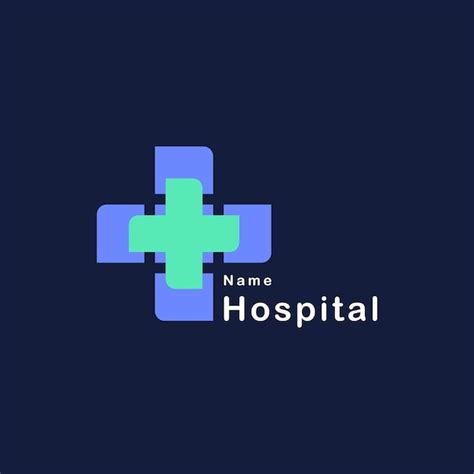 El Logotipo Del Hospital Vector Premium