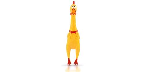 Hilarious Rubber Screaming Chicken Toy