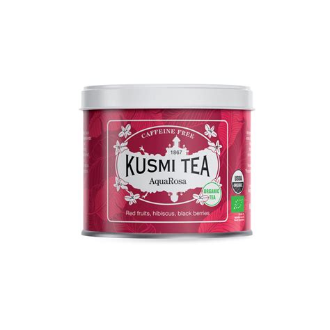 Kusmi Tea Aquarosa Infuso Biologico Frutti Rossi Misti Senza