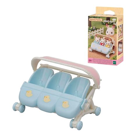 Triplets Stroller Sylvanian Families Jugueterías Ansaldo