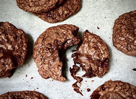 Fudgy Chocolate Cookies From Scratch Alton Brown