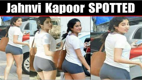Jahnvi Kapoor SPOTTED In Hot Sexy Dress Bollywood News Uncut Video YouTube