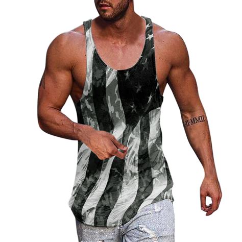 Kamemi Sleeveless T Shirts For Men Mens Workout Tank Tops Gym Sleeveless Shirts V Neck