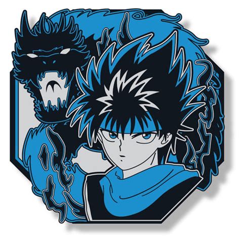 Coaster Character Kuta Hiei YuYu HAKUSHO Rubber Coaster Goods