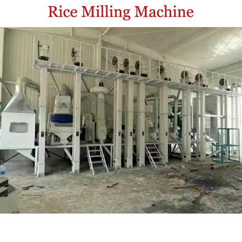 Fully Automatic Rice Mill Machine HS Code 30tons China Complete Rice