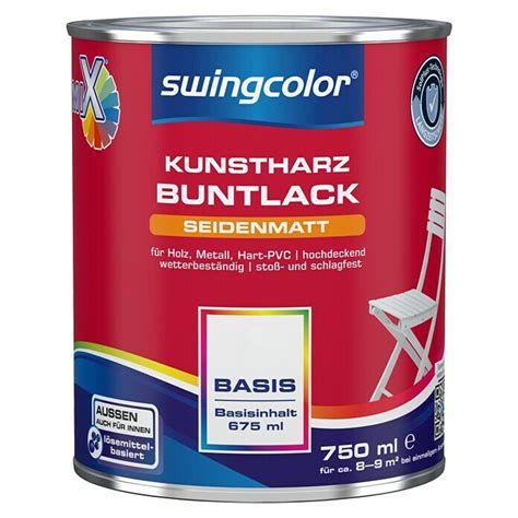 Swingcolor Mix Buntlack Kunstharz F R Au En Basismischfarbe Ml