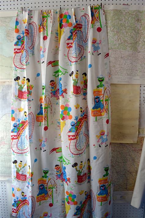 Sesame street curtains : Furniture Ideas | DeltaAngelGroup