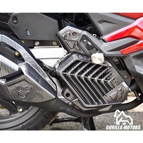 Carbon Radiator Garnish For Honda AirBlade 160 Shopee Philippines