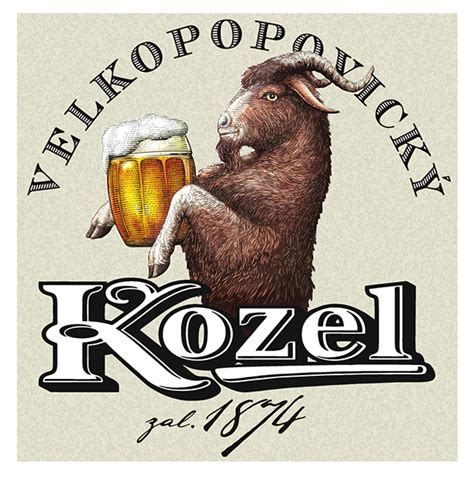 Kozel Beer Label Illustrations By Steven Noble Behance