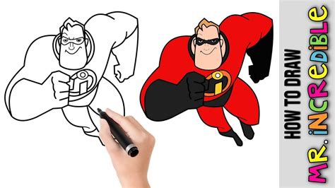 The Incredibles Mr Incredible Drawing