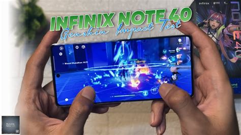 Infinix Note 40 Mediatek Helio G99 Ultimate Genshin Impact Gaming Test