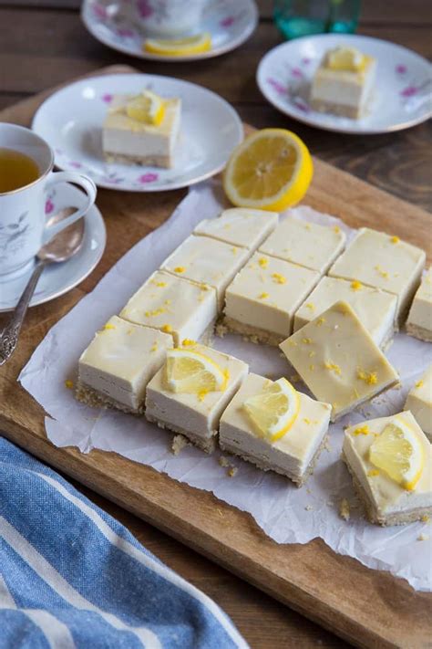 No Bake Paleo Lemon Bars Vegan The Roasted Root