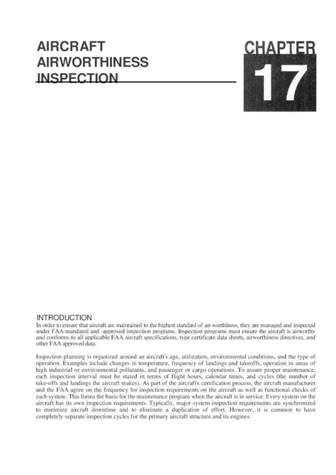 (PDF) CHAPTER 17 Aircraft Airworthiness Inspection - DOKUMEN.TIPS