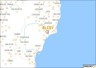 Alcoy (Philippines) map - nona.net