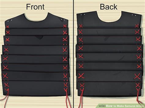 How To Make Samurai Armor With Pictures WikiHow